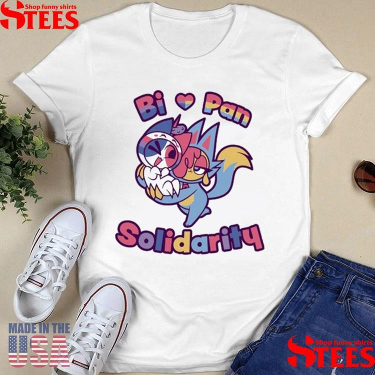 Bi Love Pan Solidarity T-shirt