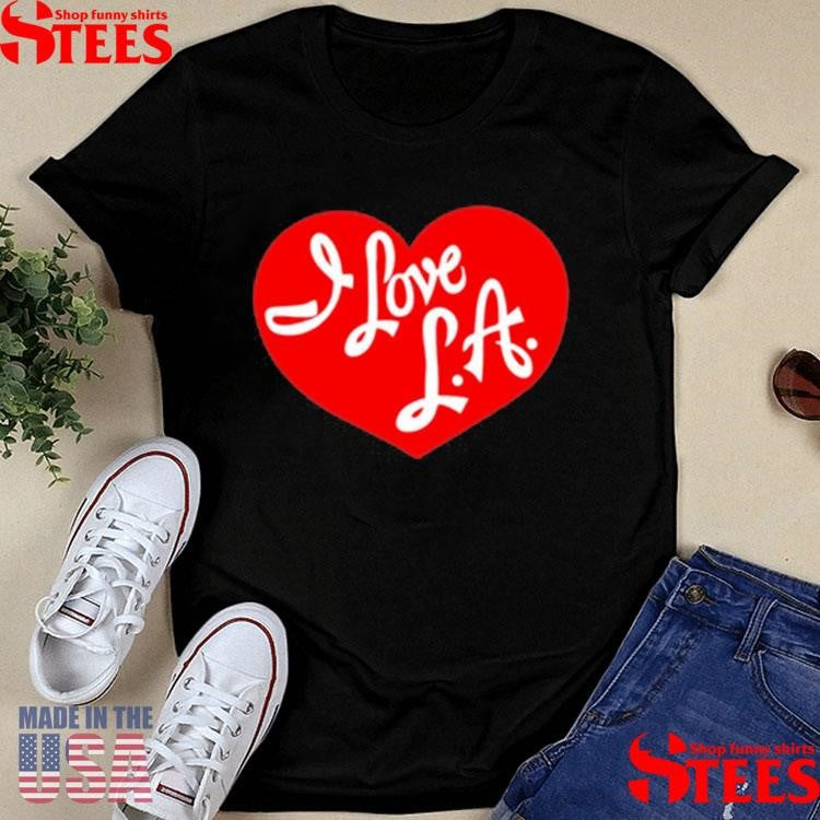 Big Bud Press Tourist I Love La Shirts