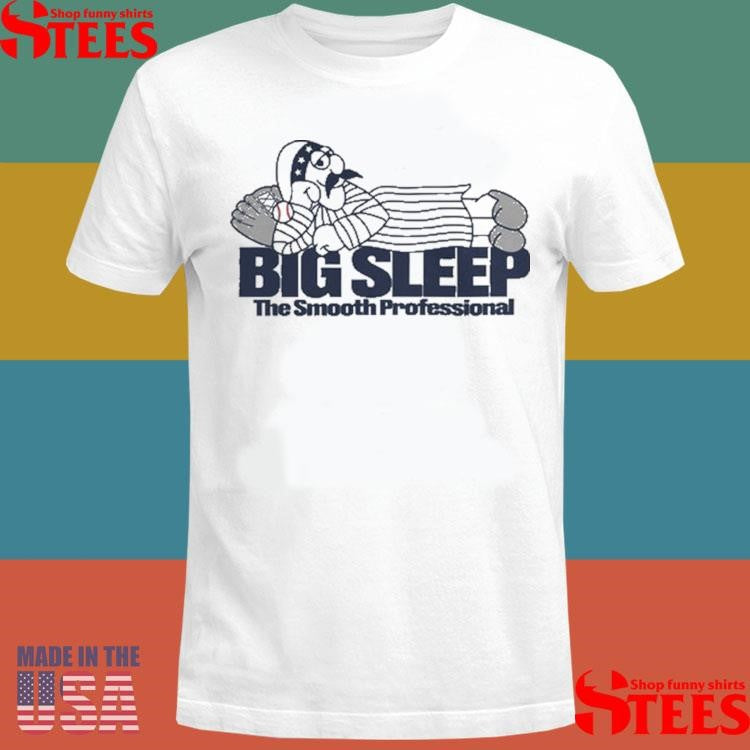Big Sleep Summer Cartoon The Smooth Professional T-shirt