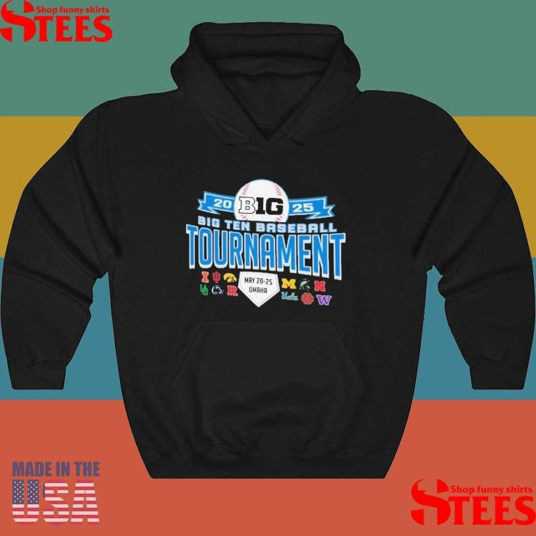 Big Ten 2025 Big Ten Baseball Tournament May 20 5 Omaha Shirts