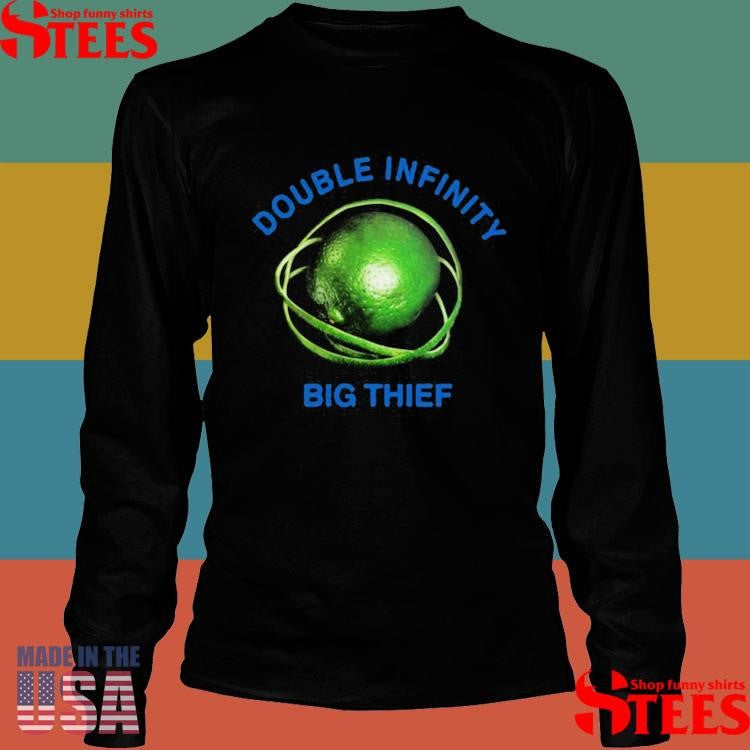 Big Thief Double Infinity Lime T-shirt