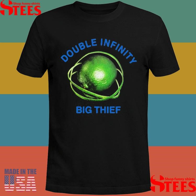 Big Thief Double Infinity Lime T-shirt