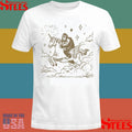 Bigfoot Riding On A Unicorn T-shirts