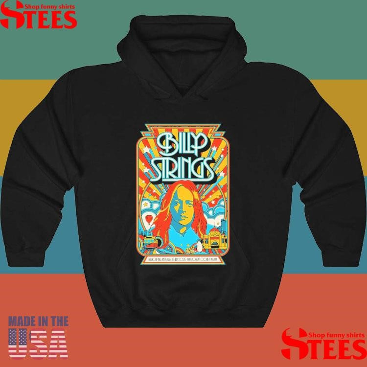 Billy Strings 7-15-2025 Margaret Court Arena In Melbourne Australia T-shirt