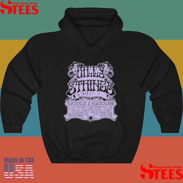 Billy Strings Australia & New Zealand 2025 Tour T-shirt