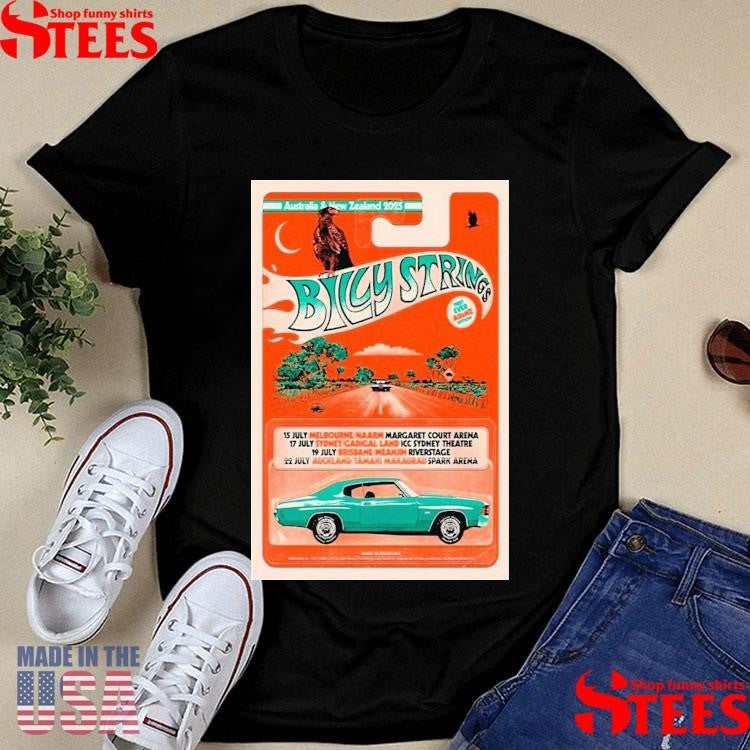 Billy Strings Australia & New Zealand Tour 2025 T-shirt