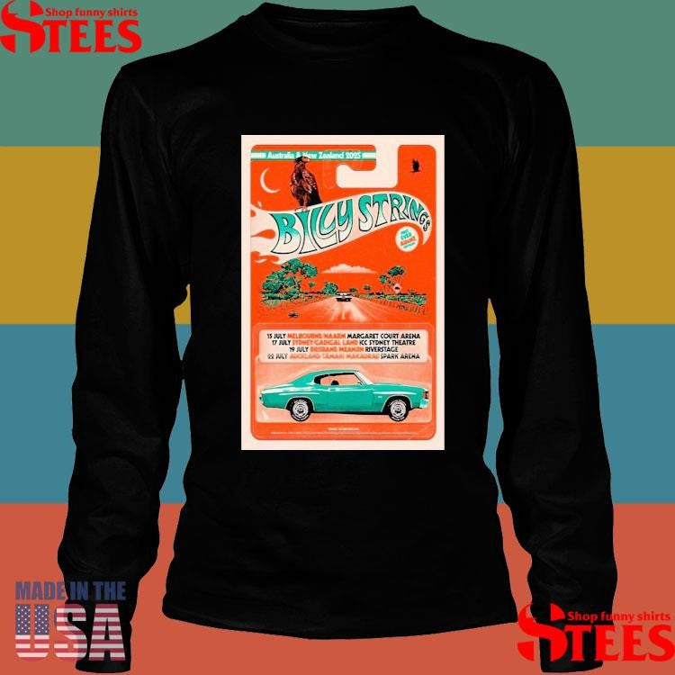 Billy Strings Australia & New Zealand Tour 2025 T-shirt