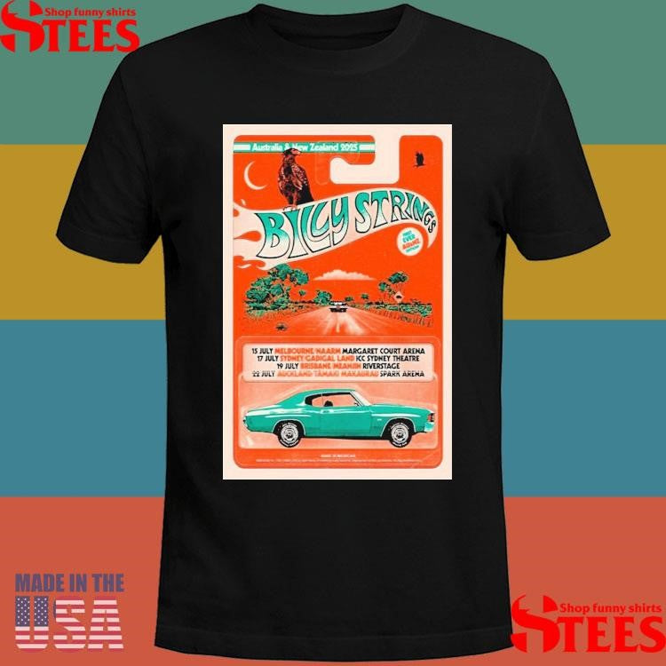 Billy Strings Australia & New Zealand Tour 2025 T-shirt