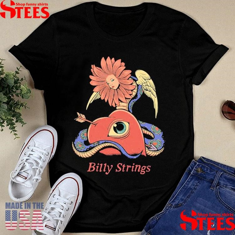 Billy Strings Flower Heart Shirts