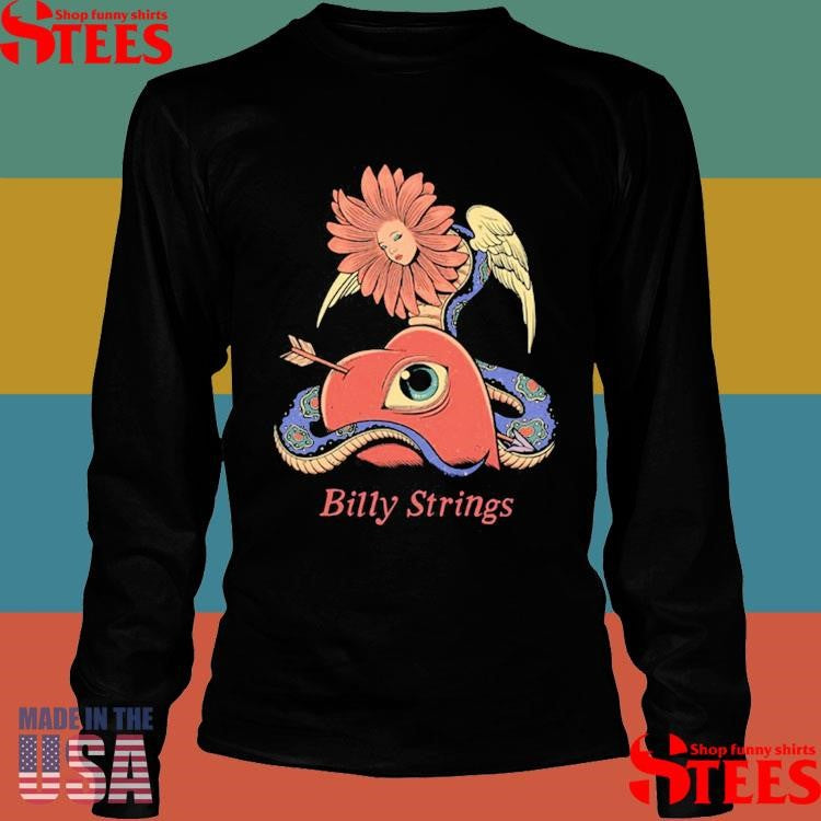 Billy Strings Flower Heart Shirts