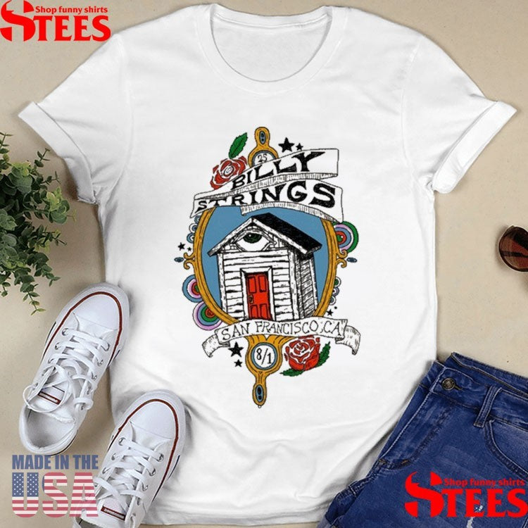 Billy Strings Golden Gate Park in San Francisco CA Aug 1 2025 T-shirts