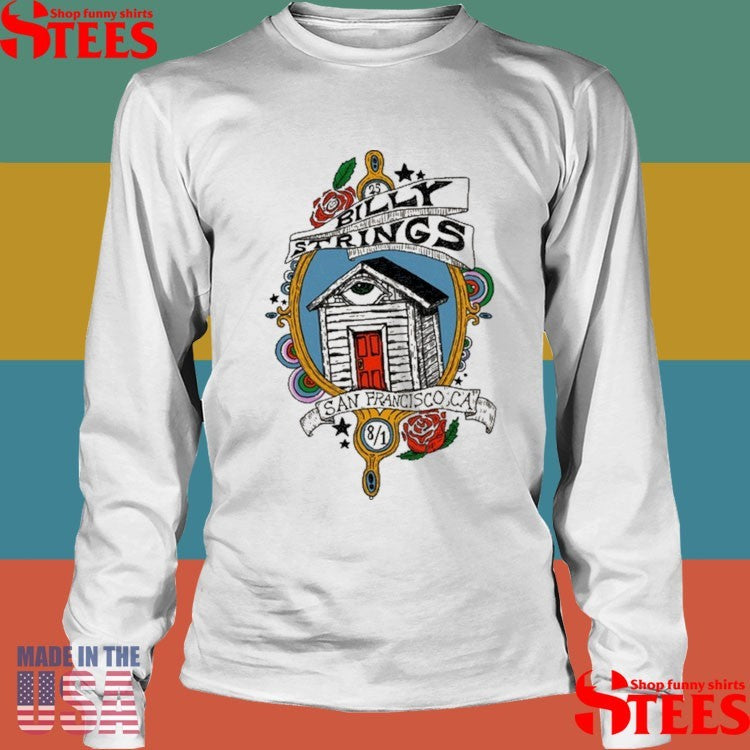 Billy Strings Golden Gate Park in San Francisco CA Aug 1 2025 T-shirts