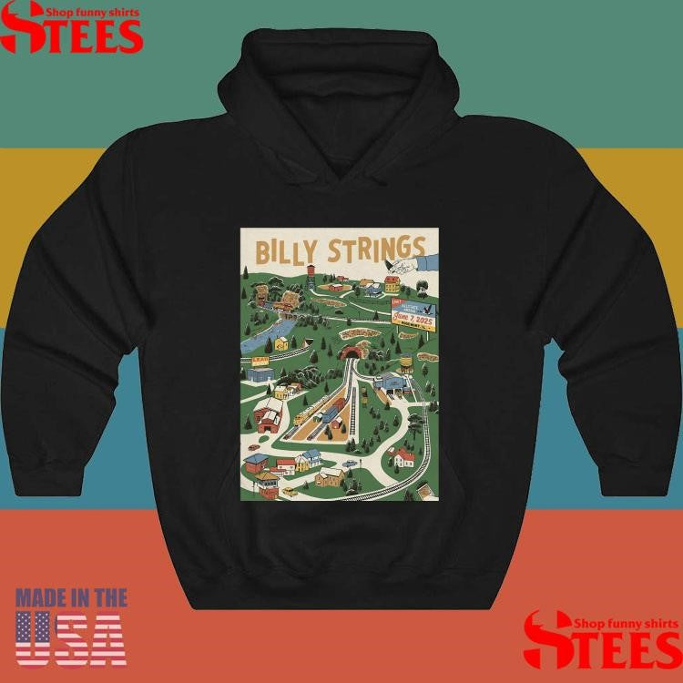 Billy Strings On June 7 2025 In Rosemont Il Tour T-shirt