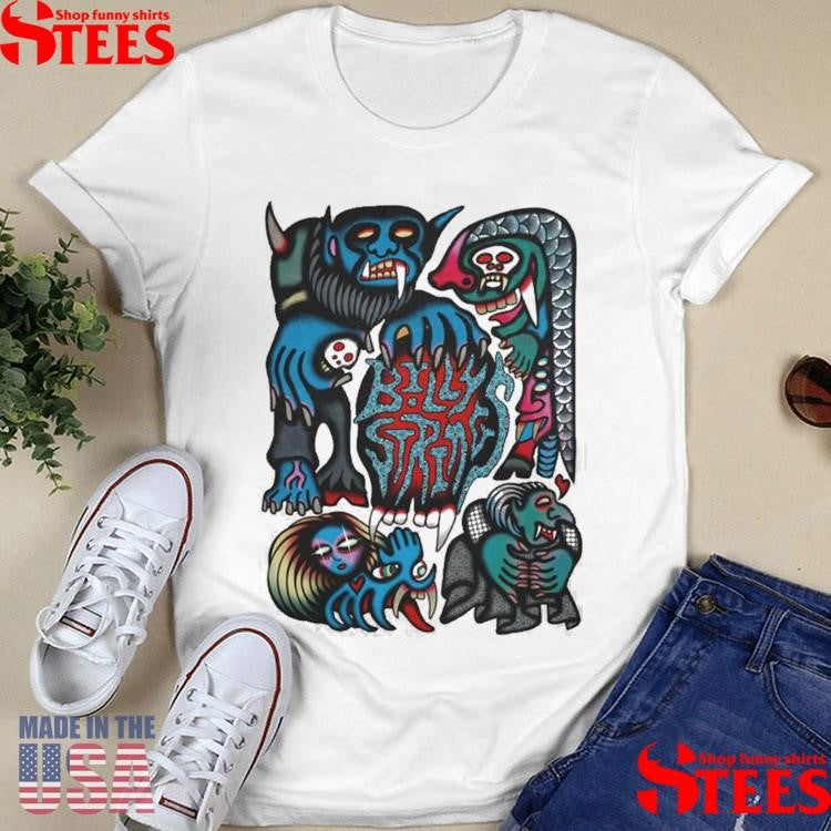 Billy Strings Strange Characters Shirts