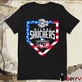Biloxi Shuckers BaseFlag MiLB Celebrating America’s 250th Patriotic t-shirt