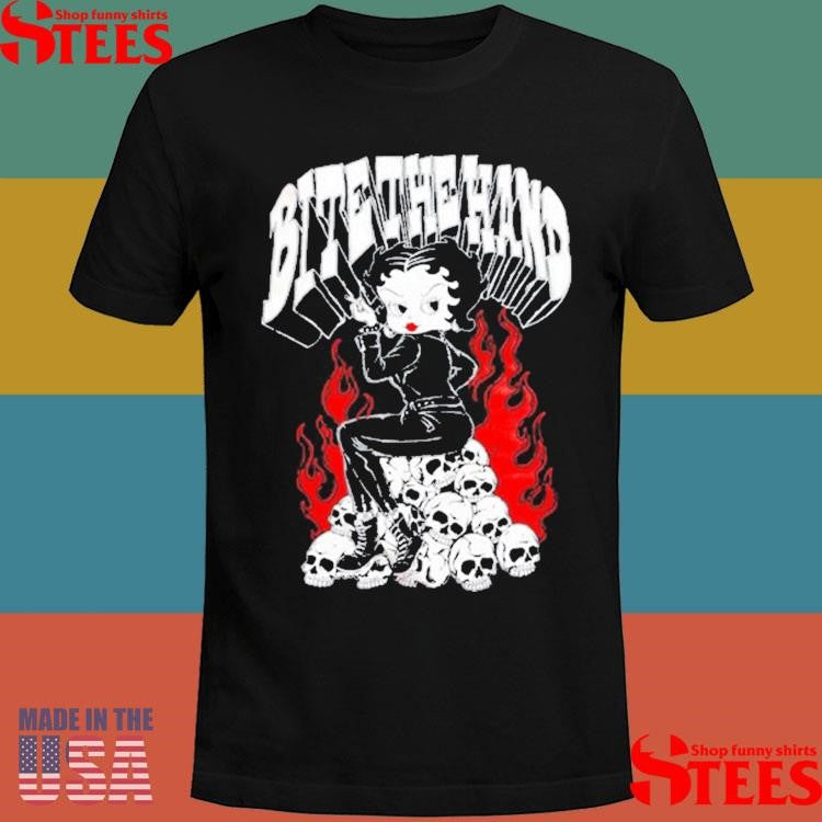 Bite The Hand Betty Boop Shirts