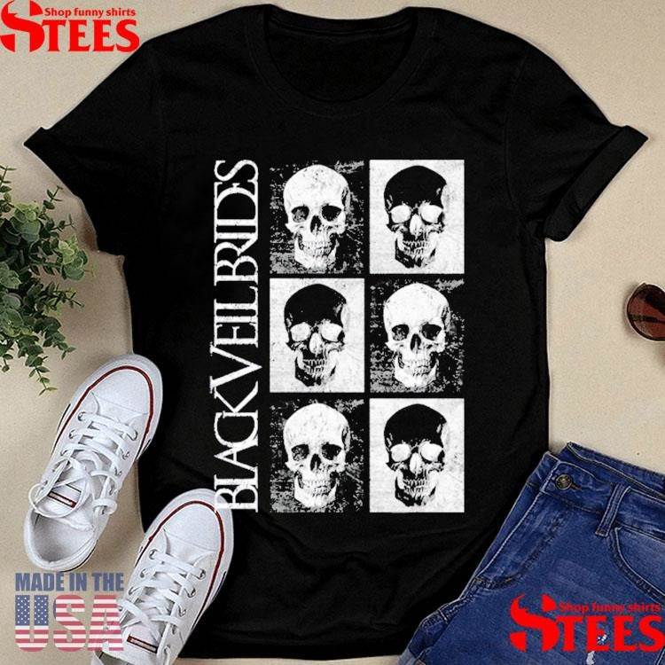 Black Veil Bride Skulls T-shirt