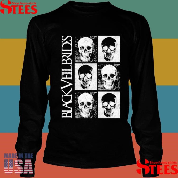 Black Veil Bride Skulls T-shirt