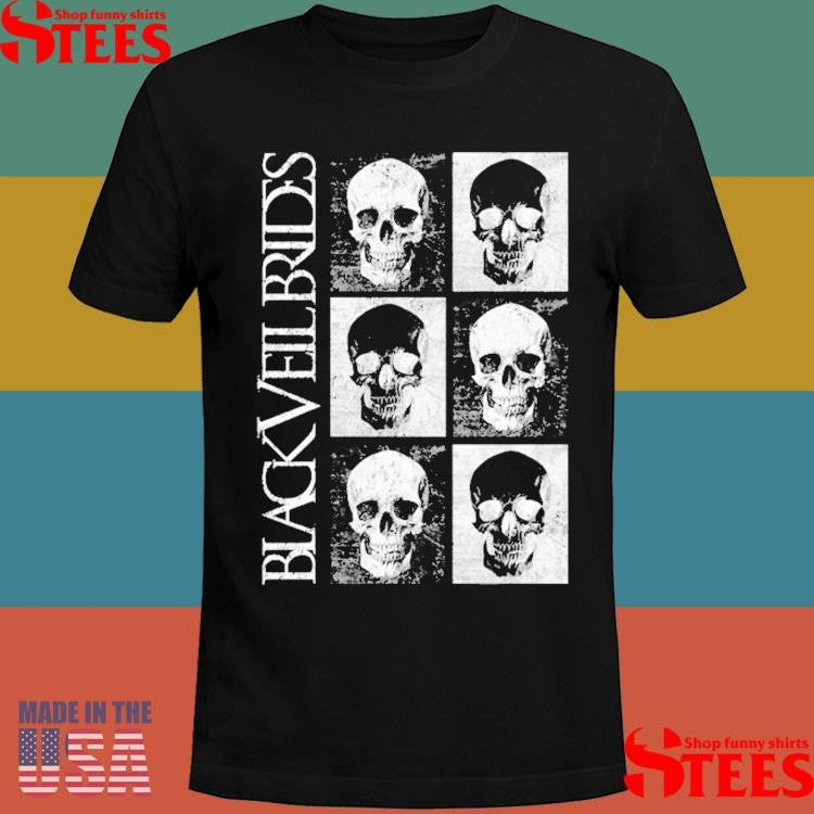 Black Veil Bride Skulls T-shirt