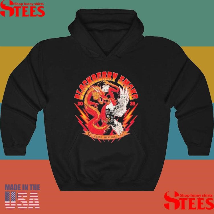 Blackberry Smoke May 15-17, 2025 The Shed Concert Series, Maryville, Tn Dragon Rooster T-shirt