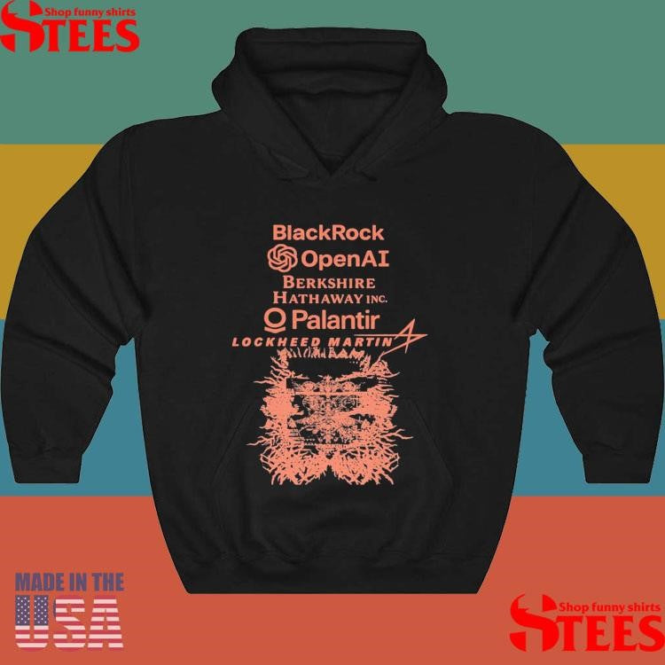 Blackrock Openai Berkshire Hathaway Inc O Palantir Lockheed Martin T-shirt