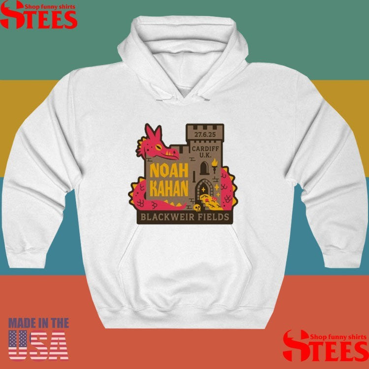 Blackweir Fields 06.27.2025 Noah Kahan Cardiff T-shirt