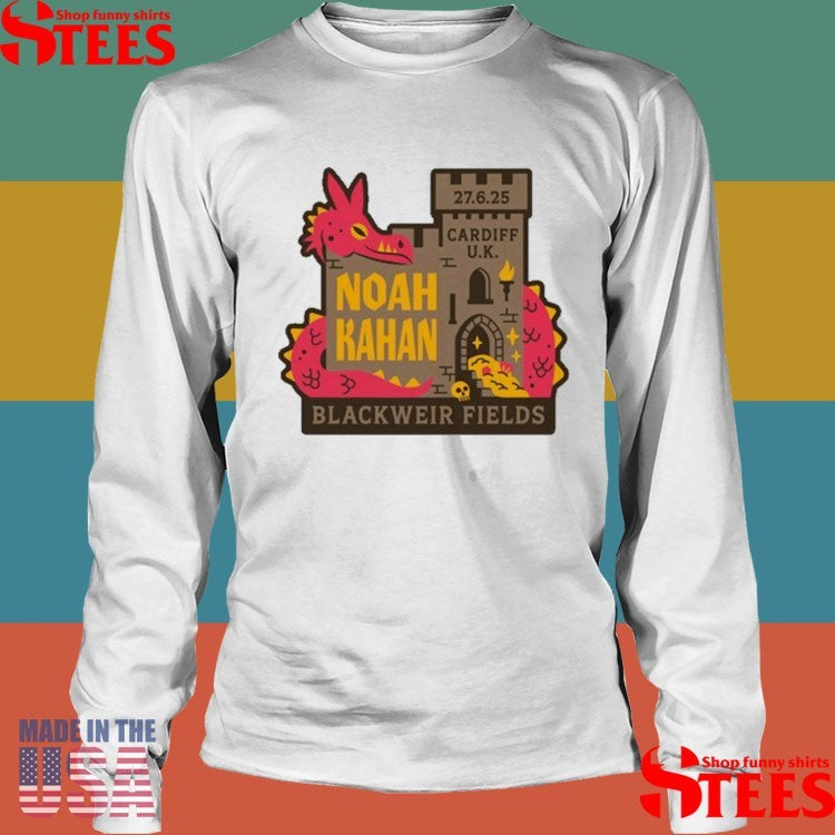Blackweir Fields 06.27.2025 Noah Kahan Cardiff T-shirt