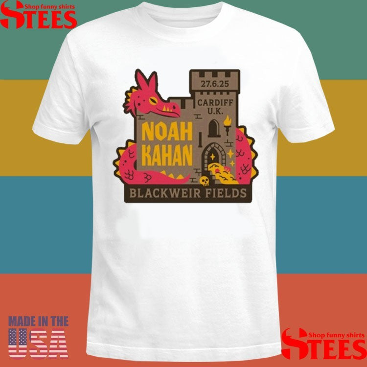 Blackweir Fields 06.27.2025 Noah Kahan Cardiff T-shirt