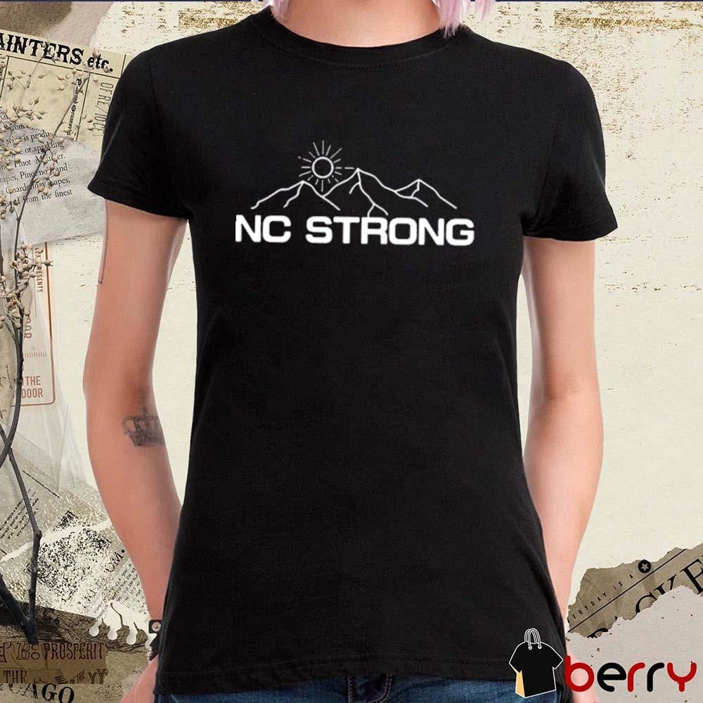 Blaine And Courtney The Tolers Nc Strong t-shirt