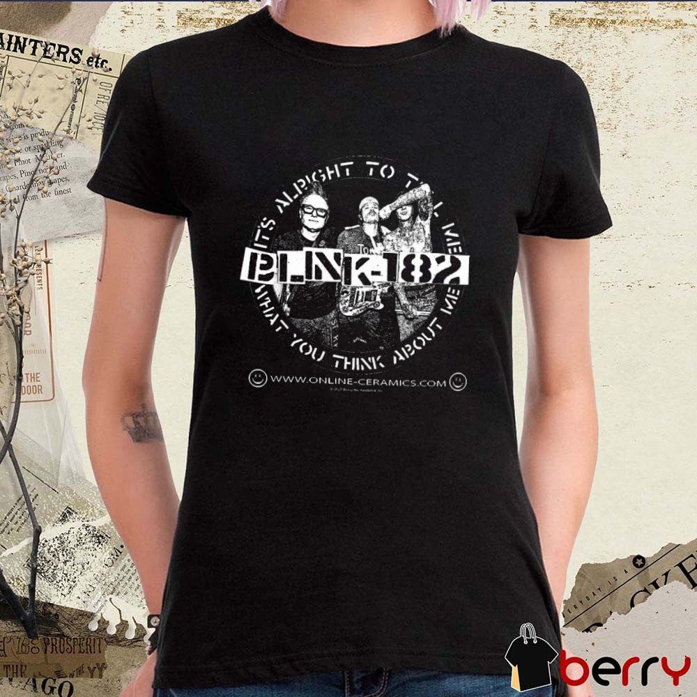 Blink 182 I Guess This Is Growing Up It’s Alright To Tell Me What You Think About Me 2025 t-shirt