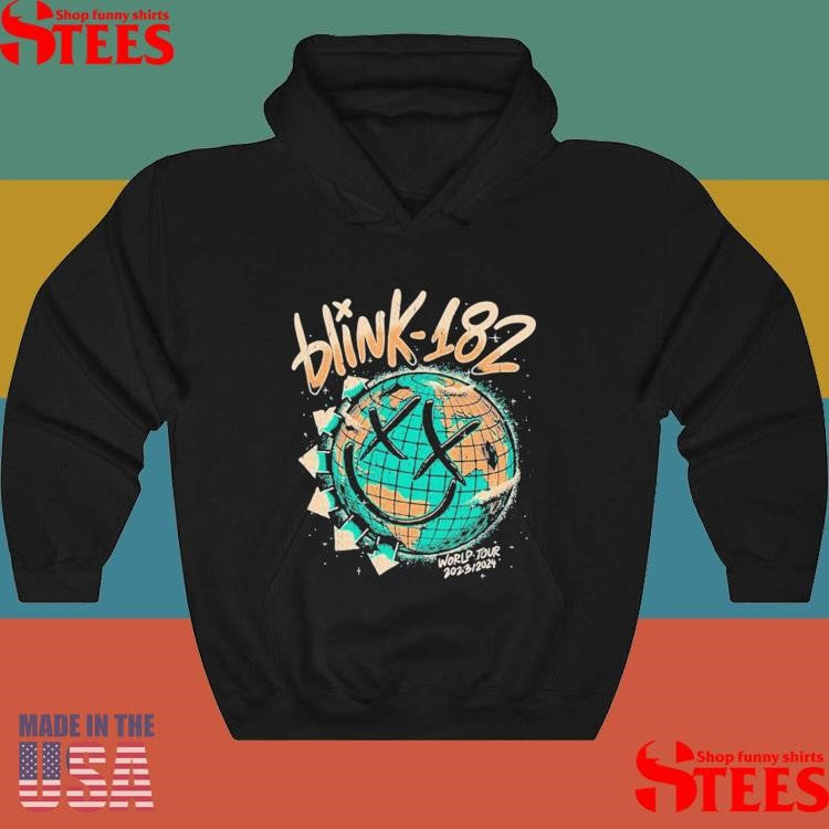 Blink-182 World Tour 2023 Punk Rock Festival Shirts