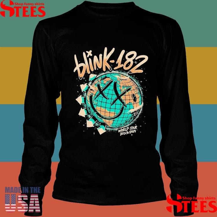 Blink-182 World Tour 2023 Punk Rock Festival Shirts