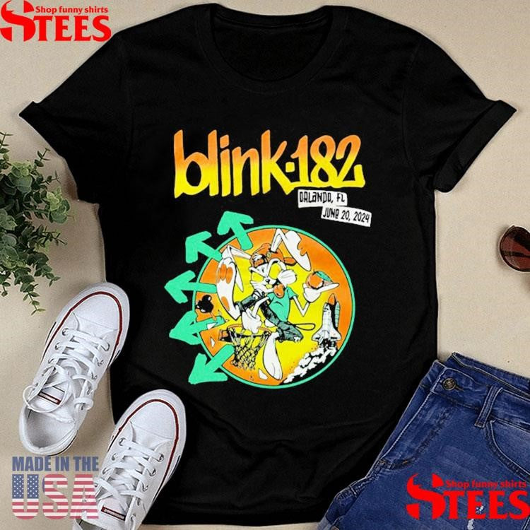Blink182 World Tour Orlando, Fl 2024 Event Shirts