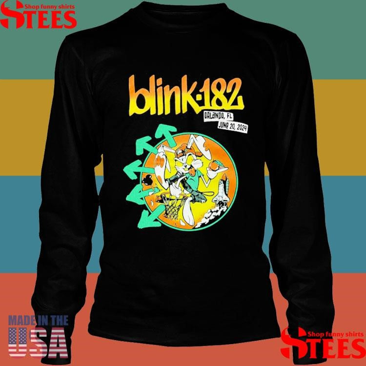 Blink182 World Tour Orlando, Fl 2024 Event Shirts
