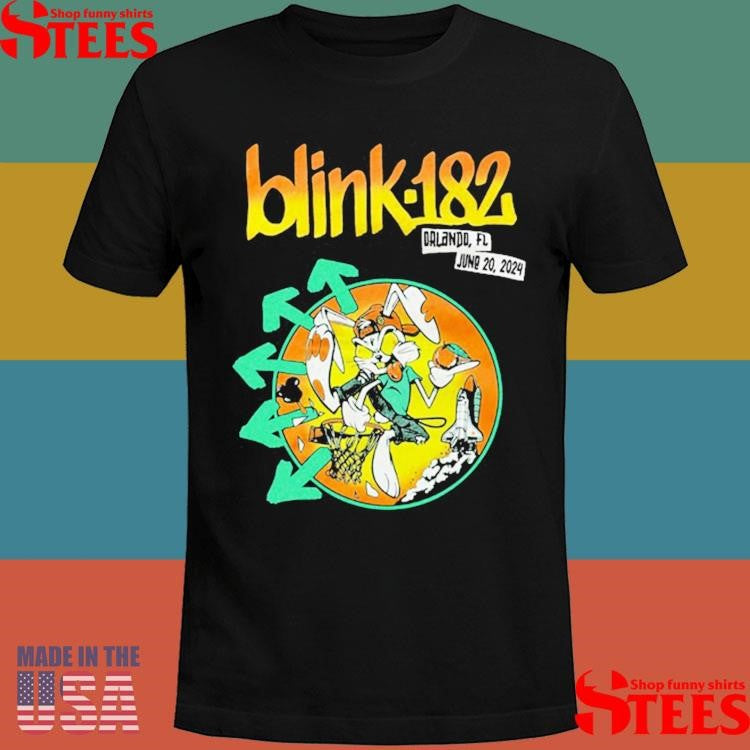 Blink182 World Tour Orlando, Fl 2024 Event Shirts