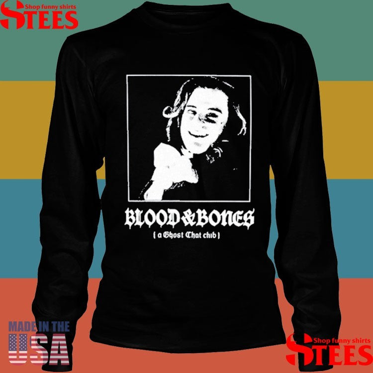 Blood And Bones A Ghost Chat Club T-shirt