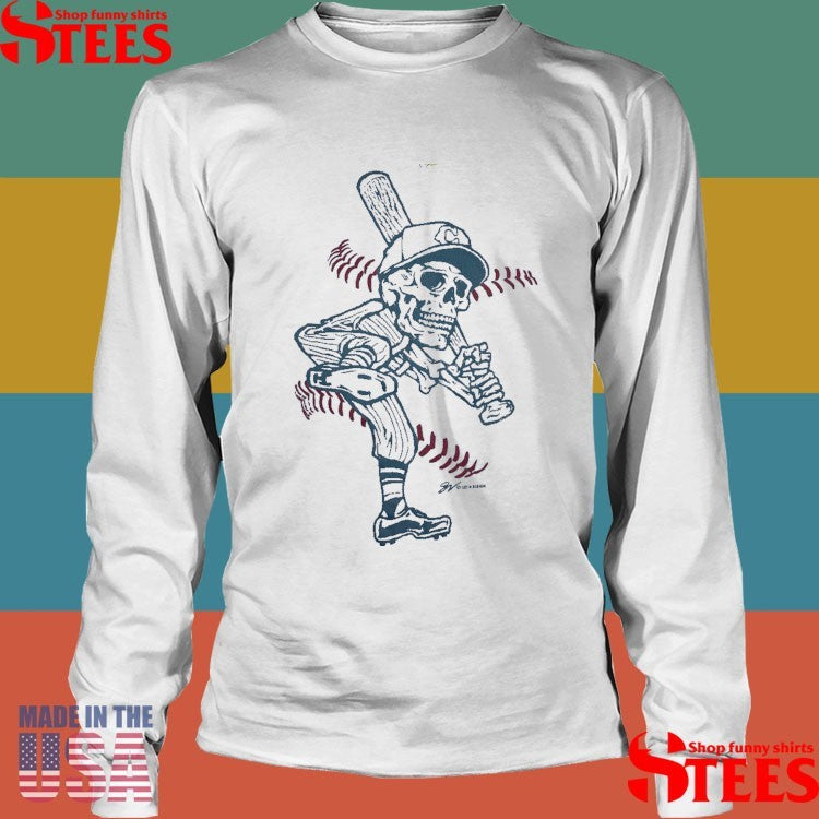 Blue Cleveland Baseball For Life T-shirt