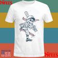 Blue Cleveland Baseball For Life T-shirt