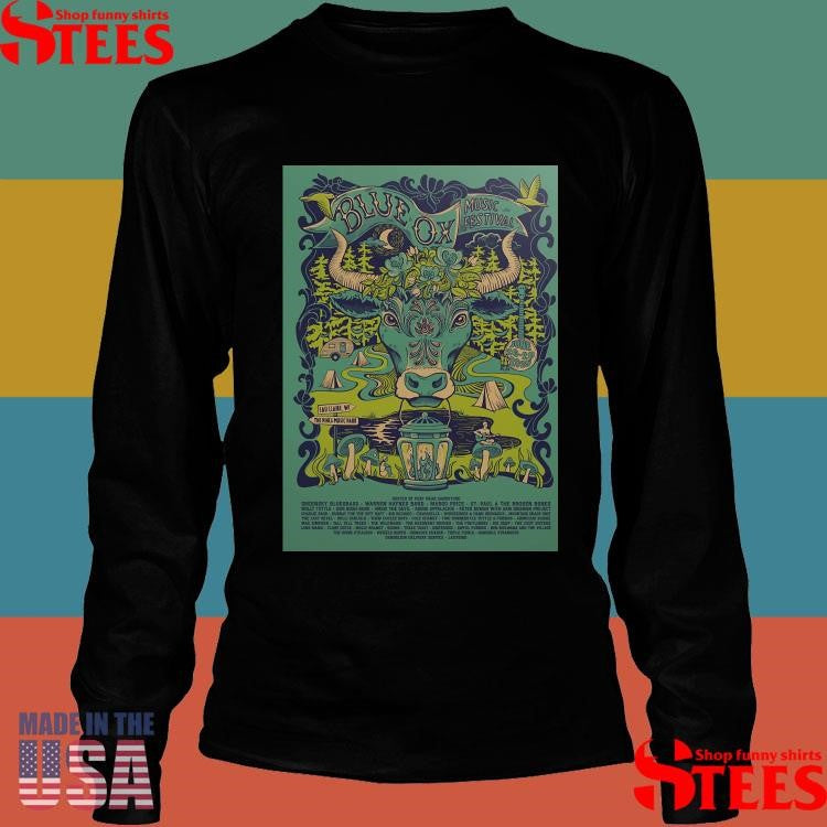 Blue Ox Music Festival Eau Claire, Wisconsin June 26-28 2025 Shirts