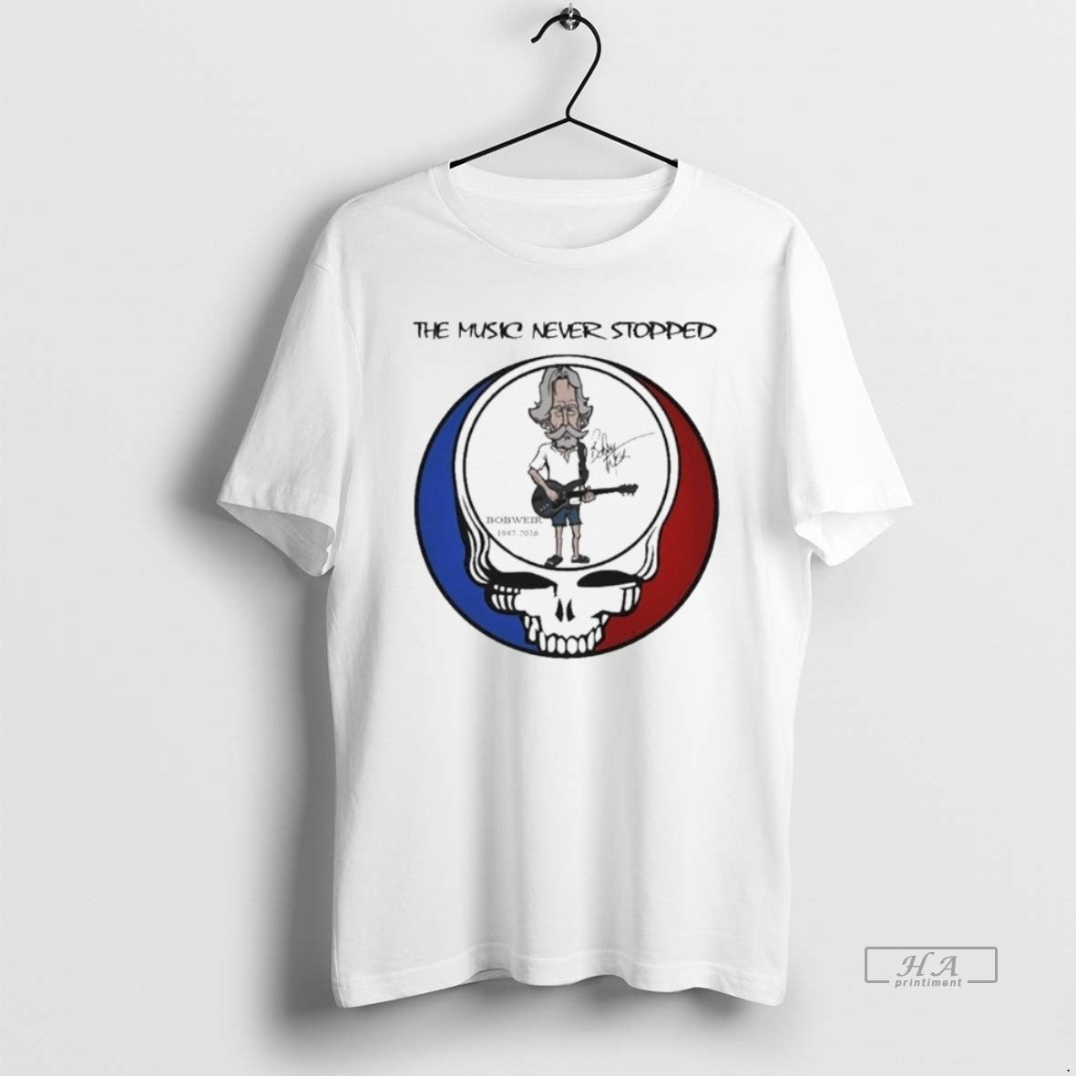 Official Bob Weir Grateful Dead 1947 2026 Signature The Music Never Stopped T-Shirts, Hoodie, Sweatshirt | CiraTrend.com