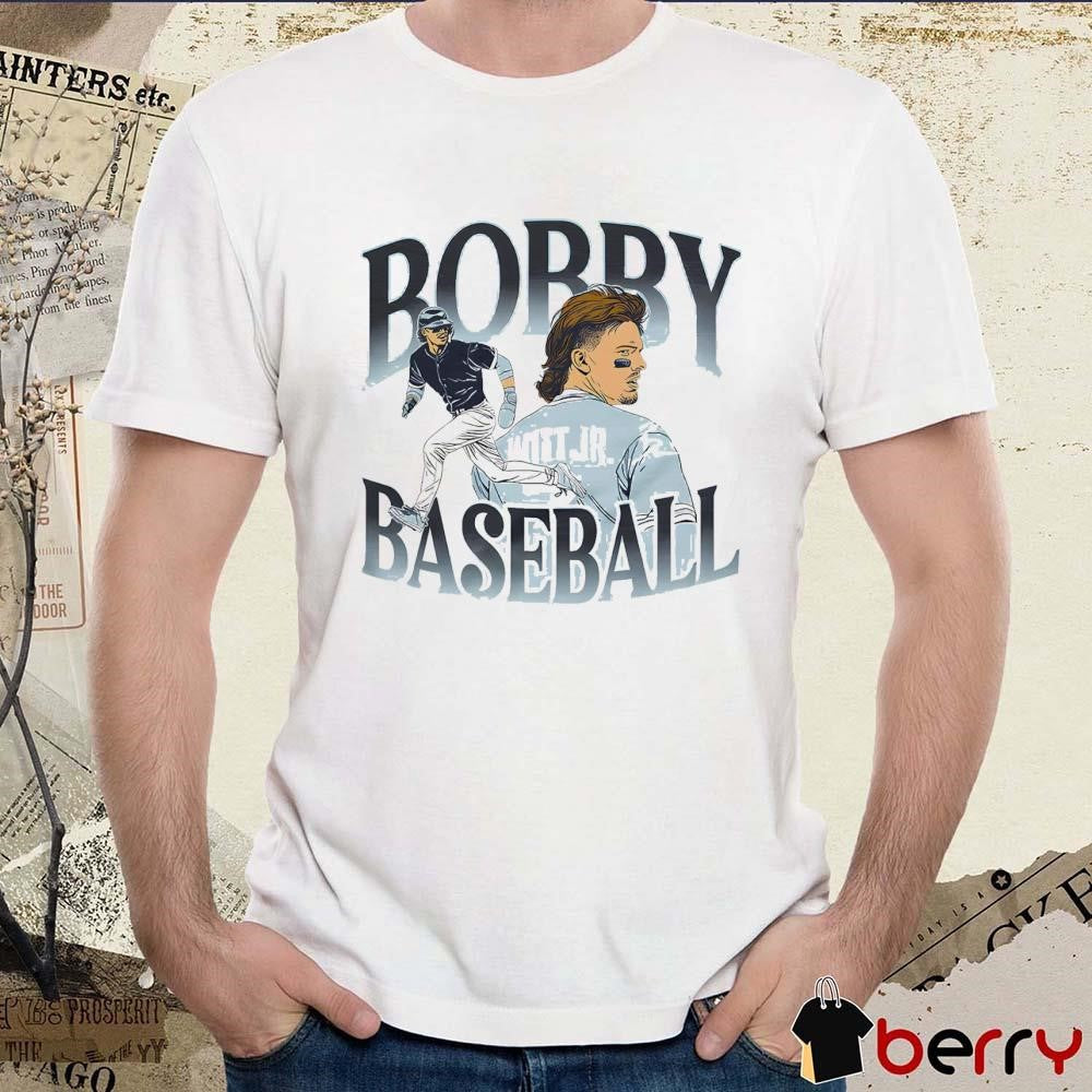 Bobby With Jr. Baseball Kansas City Royals Signature t-shirt