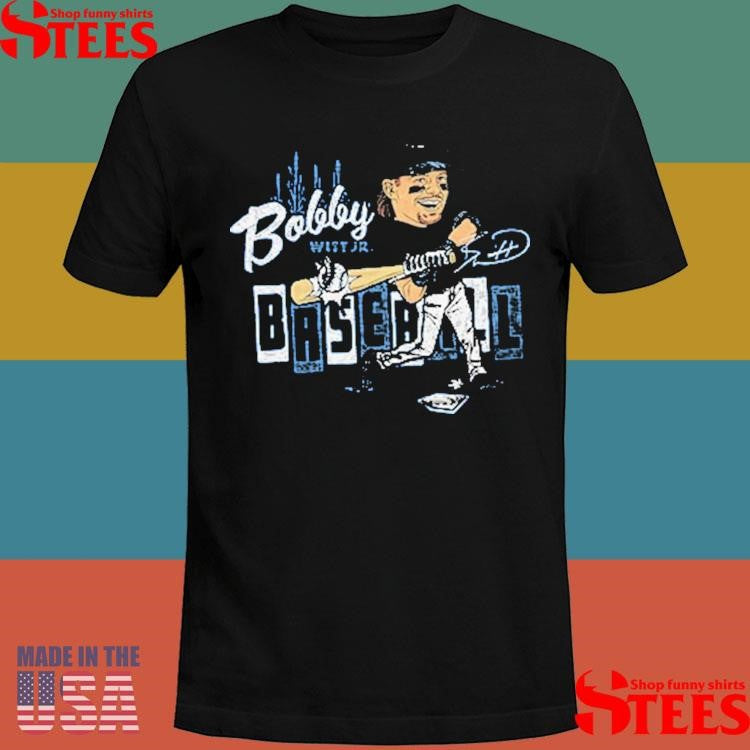 Bobby Witt Jr. Baseball Caricature Shirts
