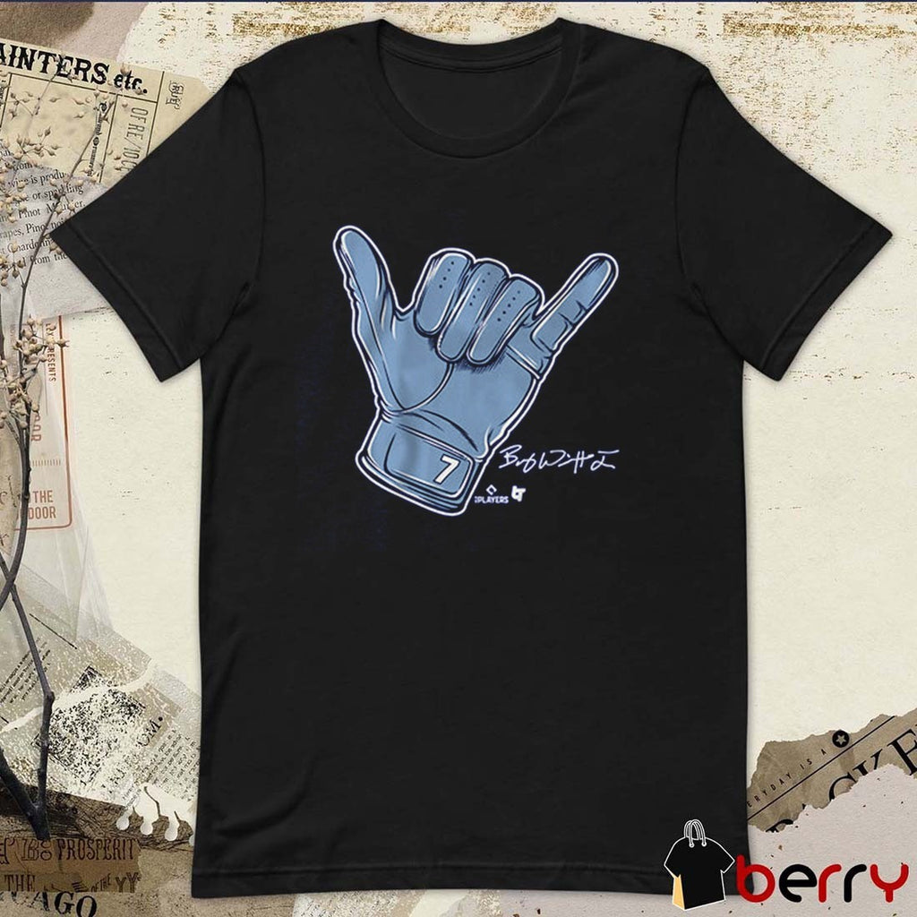 Bobby Witt Jr. Hang Loose Kansas City Royals MLB Signature t-shirt