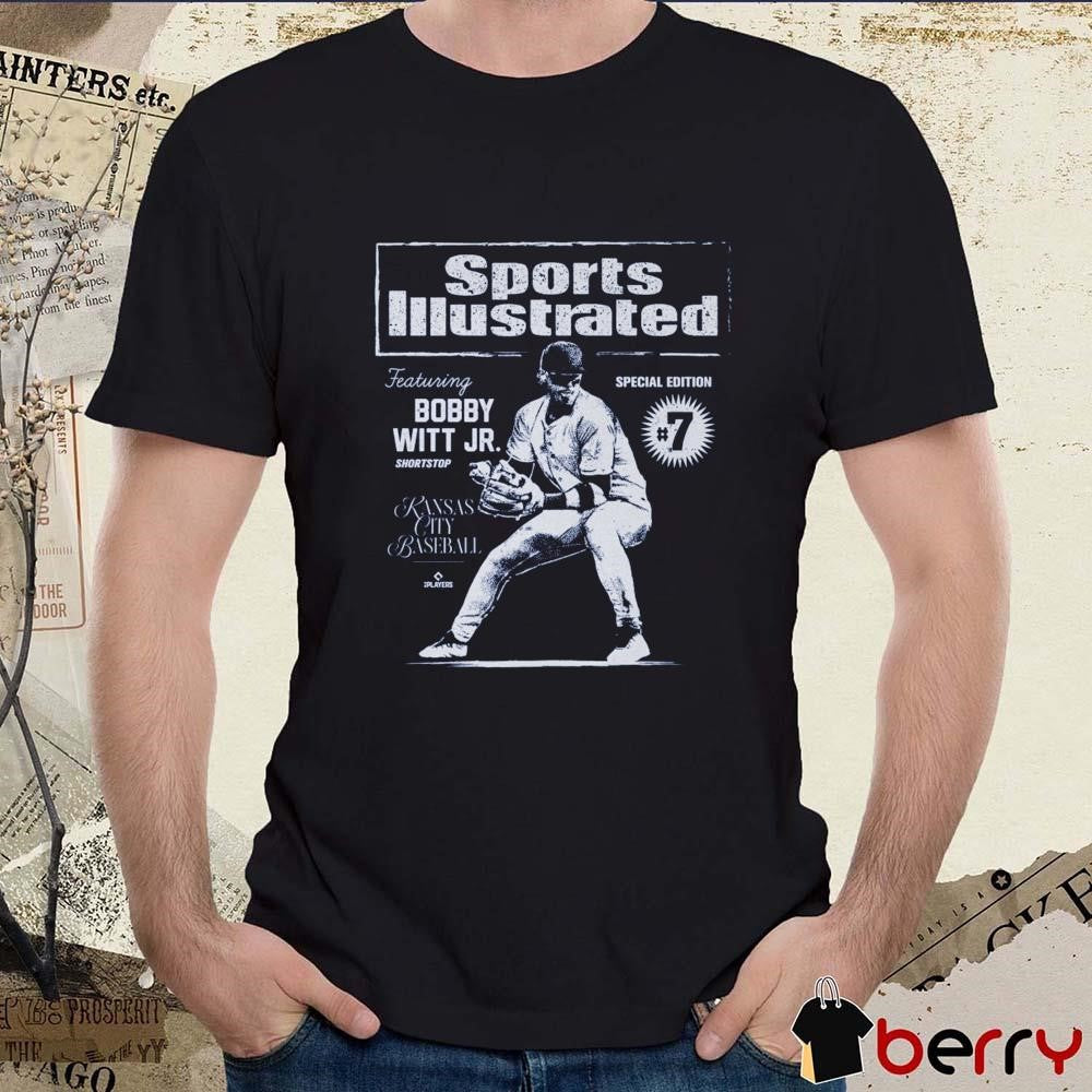 Bobby Witt Jr. Sports Illustrated And Kansas City Royals MLB Cover t-shirt