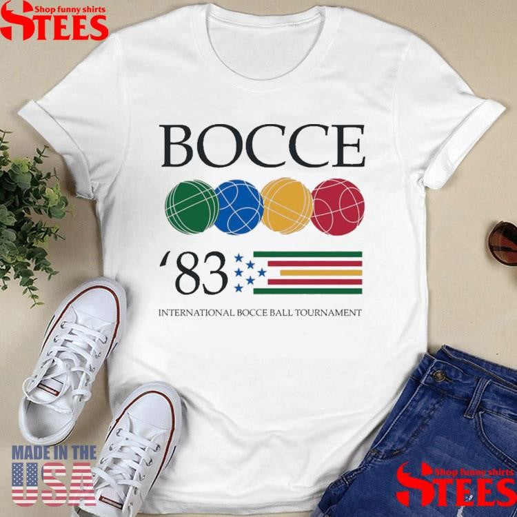 Bocce ’83 International Bocce Ball Tournament Shirts