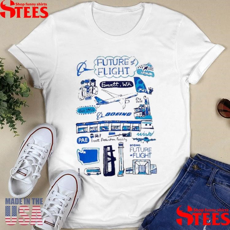Boeing Future Of Flight Destination Shirts