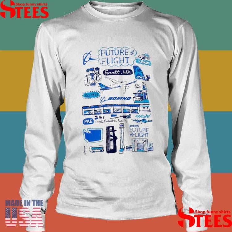 Boeing Future Of Flight Destination Shirts