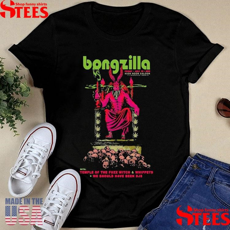 Bongzilla In Madison Wi On Jul 18 2025 Shirts