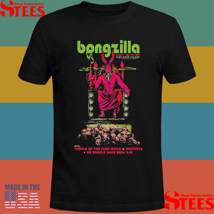 Bongzilla In Madison Wi On Jul 18 2025 Shirts
