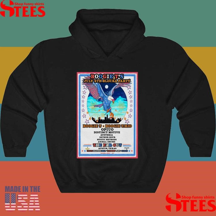 Boogie T.rio The Far Out Austin, Tx July 4 2025 Tour Shirts